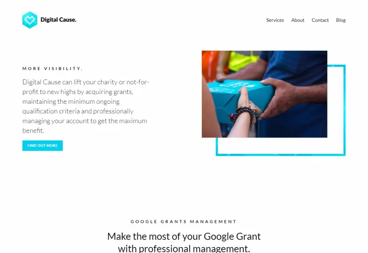 Digital Cause website