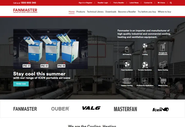 Fanmaster website